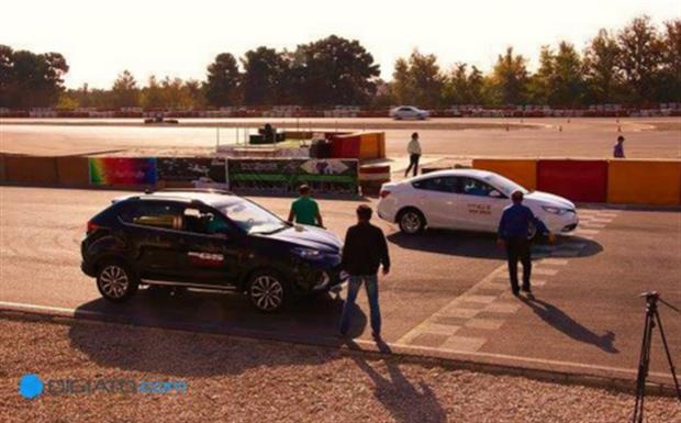 تجربه رانندگی با MG GT در پیست آزادی 